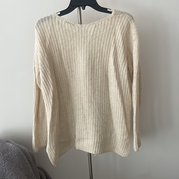 Cream Knit Sweater - Picture 3 of 3